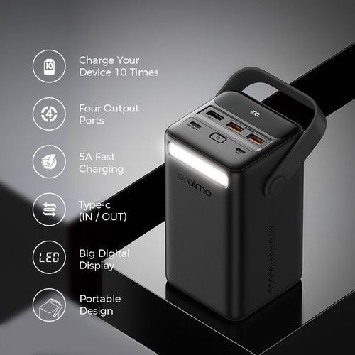 Oraimo PowerBox-500 50000m-A-h 22.5W Power Bank