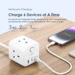 Oraimo PowerHub C 6-In-1 Power Expansion Cube Extension Charger 20W