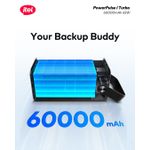 itel PowerPulse Turbo A1990 PowerBank 60000mAh 65W Fast Charging Laptop Compatibility