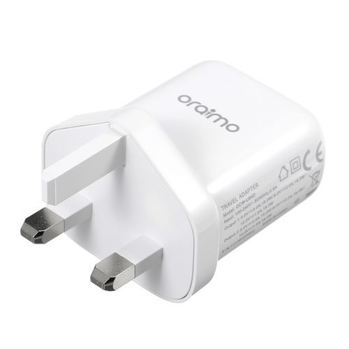 Oraimo 18W Fast Charging For All + Free Fast Charging USB Cable